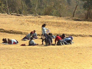 Class at Viswapremi High School